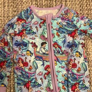 Showstopper Little Mermaid Themed Pajama Onesie